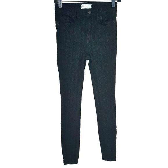 Free People Black Lace Jacquard Jeggings - Picture 3 of 8